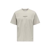 Only & Sons Erkek Onscurated Bisiklet Yaka %100 Pamuk T-Shirt 22030925 Taş