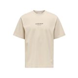 ONLY & SONS Erkek Onscurated RLX Print Ss Tee T-Shirt, Gümüş Astar, S