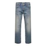 Only & Sons Erkek Onsedge Performance Wb 3824 Dot DNM Only & Sons Erkek Normal Kesim Kot Pantolon Onsedge Orta Bel Düz Kesim Kot Pantolon, mavi (Light Blue Denim), 34W / 32L