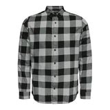 Only & Sons Erkek Onsgudmund Ls Check Shirt Noos boş zaman gömleği Gri S