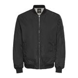Only & Sons, Erkek, ONSJOSHUA BOMBER OTW VD NOOS, Mont Ceket, Siyah, S