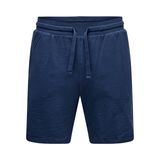 ONLY & SONS Erkek Onskian Life Reg Gofre Şort Noos, Naval Academy, XL