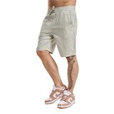 ONLY & SONS Erkek Onslinus Life 0006 Linen Mix Şort, Moonstruck., L