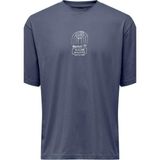 Only & Sons Erkek Onsmalık Lıfe Rlx Ss Tee Tr Relax Fit Kısa Kollu Tişört - Lacivert