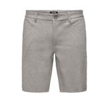 Only & Sons Erkek Onsmark Arka ve Yan Cepli Şort 22024956 Bej M