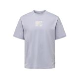 ONLY & SONS Erkek Onsmtv Life LIC Summer RLX Ss Tee T-Shirt, İzlanda Mavisi, XXL