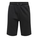 ONLY & SONS Erkek ONSNEIL LIFE SWEAT SHORTS NOOS Şort, Black , XL