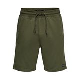 ONLY & SONS Erkek Onsneil Sweat Noos Şort, Balsam Yeşili, XL