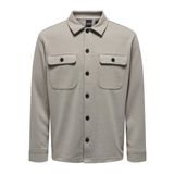 ONLY & SONS Erkek Onsnewkodyl Overshirt Sweat Noos uzun kollu gömlek, Vintage haki/desen: melanj, L