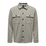 ONLY & SONS Erkek Onsnewkodyl Overshirt Sweat Noos uzun kollu gömlek, Vintage haki/desen: melanj, XL