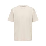 Only & Sons Erkek ONSNOBLE RLX SS TEE NOOS Rahat Kesim Kısa Kollu Tişört