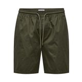 ONLY & SONS Erkek ONSTEL LIFE 0119 SHORTS NOOS Şort, Olive Night, L