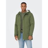 Only & Sons Erkek Parka Kaban Yeşil 22025690