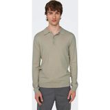 Only & Sons Erkek Polo Yaka Uzun Kollu Triko T-shirt - 22021184