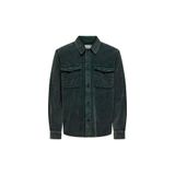 Only & Sons Erkek Regular Fit Kadife Gömlek - 22030129 - XL - Haki