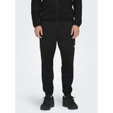 Only & Sons Erkek Siyah Eşofman Altı, Normal Bel, S Beden