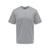 ONLY & SONS Erkek tişört ONSFRED tişört, Gri (Ultimate Grey), M