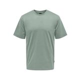 ONLY & SONS Erkek tişört ONSFRED tişört, Iceberg Green., M