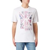 ONLY & SONS erkek tişört, Parlak Beyaz, L
