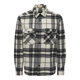 ONLY & SONS Erkek uzun kollu gömlek kareli, Cloud Dancer., XL