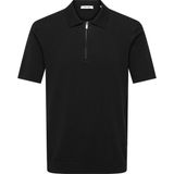 Only & Sons Erkek Yarım Fermuarlı Siyah T-Shirt - 22028606 - 2XL