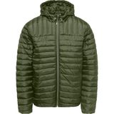 Only & Sons Hafif Şişme Ceket Mont Onspaul Quilted Hood Jacket - 22015121 - XL - Yeşil