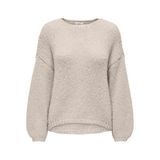 ONLY & SONS Kadın Onlnordic Life Ls O-Neck Knt Noos, Pomza taşı, M