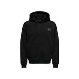 Only & Sons Kapüşon Yaka Siyah Erkek Sweatshırt ONSENGEL VTG HOODIE SWEAT ATHL