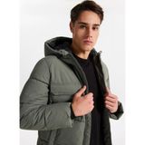 Only & Sons Kapüşonlu Erkek Mont, L, ONSELIJAH PCKT HOOD JACKET OTW NOO, Yeşil, mens