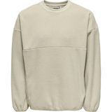 Only & Sons Keem Erkek Krem Sweatshirt (22034261-SLG)