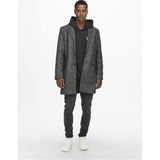 Only & Sons Koyu Gri Erkek Mont 22016665 Onsalex 12 Roll Neck Knıt - XL