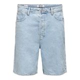 Only & Sons Koyu Lacivert Şort 22032890, S, 22032890KLC, KOYU LACİVERT, Erkek
