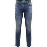 Only & Sons Normal Bel Dar Koyu Mavi Erkek Denim Pantolon Onsloom Slım One Mbd 6466 Azg Dnm V - 29 / 30