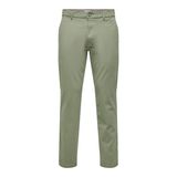 Only & Sons Normal Bel Normal Koyu Yeşil Erkek Chino Pantolon ONSFREE REGULAR 0183 PANT NOOS