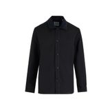 Only & Sons Normal Siyah Düz Erkek Gömlek ONSASTON WASH CANVAS OVERShirt, XL