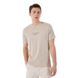Only & Sons O Yaka Baskılı Ekru Erkek T-Shirt ONSVISTA REG SS TEE M