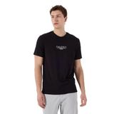 Only & Sons O Yaka Baskılı Siyah Erkek T-Shirt ONSVISTA REG SS TEE