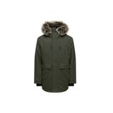 Only & Sons Only Haki Erkek Kapüşon Yaka Mont 22027557_ONSFUTURE FAUX FUR