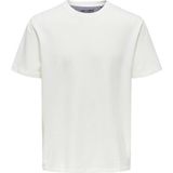 Only & Sons Only&Sons ONSKIAN LIFE REG SEERSUCK Gri Erkek Kısa Kol T-Shirt