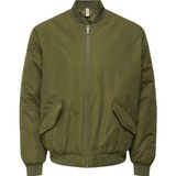 Only & Sons Only&sons Onsrussel Padded Bomber O Haki Erkek Ceket - 2XL