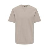 Only & Sons Onsarme RLX SS TEE Açık Gri Erkek T-shirt