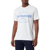 ONLY & SONS Onsasher Reg Ss Tee erkek tişörtü, Gri (Glacier Gray), S