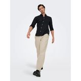 Only & Sons Onsbob Loose Cot Lın 0007 Pant Noos Erkek Gray Pantolon - 22031565