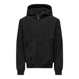 Only & Sons Onsbowie Softshell Bomber OTW Noos Siyah Bomber Erkek Ceket