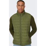 Only & Sons ONSBRON QUILT VEST OTW VD Erkek Yeşil Yelek - 22025685
