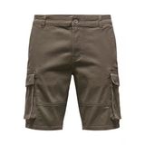 Only & Sons ONSCAM STAGE CARGO SHORTS 6689 LIFE NOOS Erkek Gray Şort - 22016689