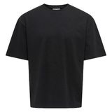 Only & Sons Onscaspıan Aırflex Boxy Ss Tee Noos Erkek Siyah T-Shirt - 22031940 - XL