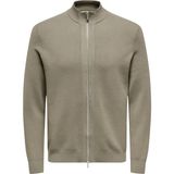 Only & Sons ONSCOOPER REG LS 12 CARDIGAN KNIT FRML Erkek Gri Hırka - 22035017