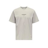Only & Sons Onscurated Rlx Print Kısa Kollu T-Shirt, S, OS22039102, Gri, Erkek