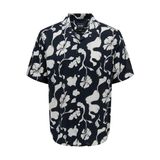 Only & Sons Onsdash Life Reg Visc Aop Ss Shirt Noos polo tişört Erkek